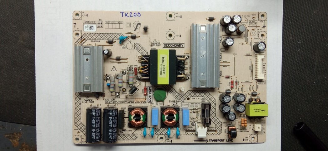 TK209 GRUNDIG 32GHB5715 POWER ZNV194-06